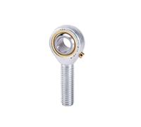 TYBOPHQJ 1PC Giunto a snodo con estremità a snodo Filettatura Maschio POSB3L/4L/5L/6L/7L/8L/10L/12L/POSB16L Filettatura Sinistra Cuscinetto sferico Liscio Parti del Motore(POSB3L 10-32)