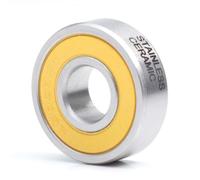 TYBOPHQJ 6000-2RS Cuscinetto in Acciaio Inossidabile 10 * 26 * 8 mm 6000 RS Mozzo for Bicicletta Mozzi Anteriori Posteriori Ruota 10 26 8 Cuscinetti a Sfere in Ceramica