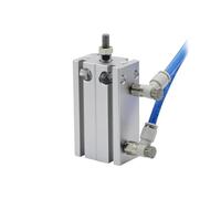 TYBOPHQJ Cilindro Piccolo Cilindro Magnetico Multiposizione in Lega di Alluminio a Installazione Libera MD10/16-5/10/15/20/25/30/40/50S(MD10-40S)