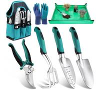 TYBYBB Attrezzi da giardino, accessori da giardino, accessori da giardino, accessori da giardino, paletta da giardino, paletta da giardino, rastrello, borsa da giardinaggio, set di attrezzi da