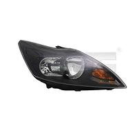 TYC 1679661 - Fanale sinistro per Ford Focus II, torneo, colore: Nero