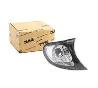 Indicatore di direzione trasparente nero destro per BMW E46 Berlina, Station wagon 1998 - 2005