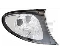 Indicatore di direzione trasparente nero destro per BMW E46 Berlina, Station wagon 1998 - 2005