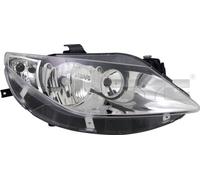 Faro Fanale Anteriore Destra per SEAT Ibiza IV (2008-2012) - TYC 20-11971-25-2