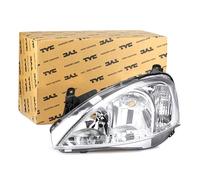 TYC 20-6066-25-2 Faro anteriore per OPEL Corsa C Hatchback (X01)