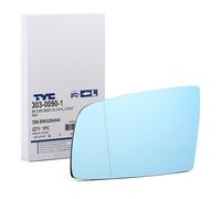 TYC 303-0090-1 Vetro specchio specchio esterno per BMW 5 Limousine (E60) termico