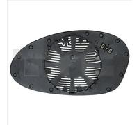 TYC 303-0131-1 Vetro specchio, Specchio esterno per BMW
