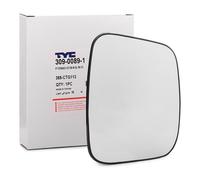 TYC Vetro specchio esterno destro convesso 309-0089-1 per Fiat Qubo 225 Cassone Fiorino/Familiare