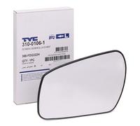 TYC 310-0106-1 Vetro specchio specchio esterno per FORD C-MAX (DM2) FUSION (JU)