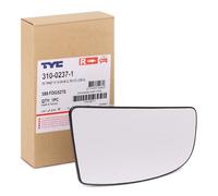 TYC 310-0237-1 Vetro specchio specchio esterno convesso Dx
