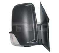 Specchietto esterno Sx per specchio a regolazione manuale 321-0104 TYC per VW