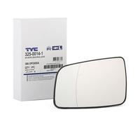 TYC 325-0014-1 Vetro specchio specchio esterno per OPEL Astra G CC (T98) Sx