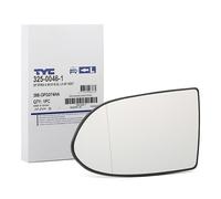 TYC 325-0046-1 Vetro specchio specchio esterno per OPEL Zafira A (T98) asferico