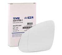 TYC 325-0108-1 Vetro specchio specchio esterno per OPEL ASTRA J asferico termico