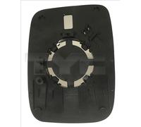 TYC Vetro specchio, Specchio esterno compatibile con FIAT NISSAN OPEL RENAULT