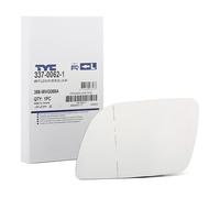 TYC Specchio di Vetro Porta Sinistra Adatto A per VW Polo 9N_9A4 337-0062-1