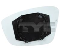 TYC 337-0221-1 Vetro specchio, Specchio esterno per SEAT,SKODA,VW