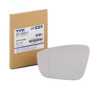 TYC 337-0222-1 Vetro specchio specchio esterno per VW up Hatchback asferico Sx