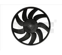TYC 802-0012 Ventola radiatore per AUDI Q5 (8RB) A4 Avant (8K5, B8) Ø350mm 200W