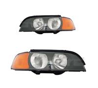 TYC Alogena Faro Sinistra Destra Set per BMW 5er E39 523i 520i 525d