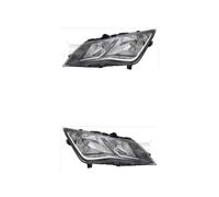 TYC Fari Anteriori Sinistro Destro H7/H7 Per Seat Leon 5F1 5F_ 5F8 5F5