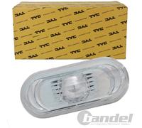 TyC Fari Indicatori Laterali Doppio Montaggio Cromato Per Ford Galaxy Seat