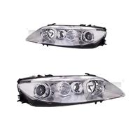 TYC Fari Set H1 H3 Per Mazda 6 Hatchback GG GY Anno 01/2002-07/2005