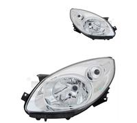 TYC Faro Set Sinistra Destra H4 per Renault Twingo, II CN0