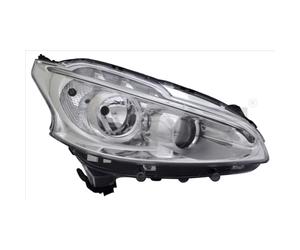 Tyc Halogen L.E.D Fari Principali Fari Sinistro Per Peugeot 208 Ca_ Cc_