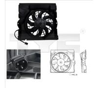 TYC 803 - 0009 LÃ ¼ fter-motorkã ¼ hlung