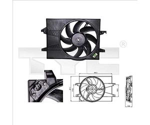 TYC Ventola, Raffreddamento motore 810-0025