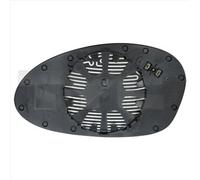 TYC Vetro Specchietto Esterno Destro per BMW Serie 1er E87 E81 3er Touring E91