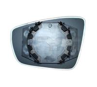TYC Vetro Specchio Esterno Sinistro Per VW UP 121 122 BL1 BL2 Polo 6R 6C