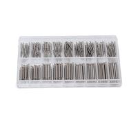 TYCIONG 270pcs Watch Strap Pins Spring Bar Kit Sostituzione Strumento di Riparazione Dell'orologio Strumento di Rimozione del Collegamento con 18 Dimensioni per la Riparazione e la
