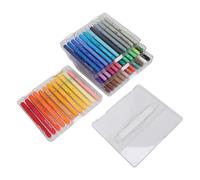 TYCIONG 48 Set di Marker di Vernice Acrilico a Colori Penne di Vernice Acrilica Liquida per Progetti di Artigianato con Scatola di Stoccaggio