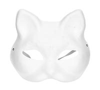 TYCIONG 5 Pezzi Mascheri Vuoti Fai -da -te per Pittura Maschera per Feste in Costume Maschera per Feste di Halloween Maschera con Band Elastico per il Festival della Scuola di Compleanno