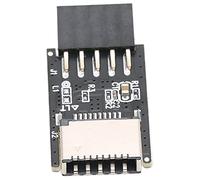TYCIONG Adattatore da USB 2.0 a Tipo E in Plastica Durevole per USB 2.0 da 9 Pin a Tipo C 20 Pin Anteriore E