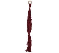 TYCIONG Borsa a Rete per Frutta Appesa in Corda di Cotone per Conservare in Frutta e Verdura, Colore Rosso Vino