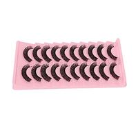 TYCIONG Ciglia Finte Soffici e Riutilizzabili 3D Multistrato DD Curl Ingrandiscono gli Occhi per Cosplay (DH06-3)