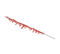 TYCIONG Collana del Girocollo del Sangue di Vampiro Accessorio di Halloween Realistico Drop Drop con Effetto di Sangue Gocciolante per il Costume da Festa Gotico (Collana di sangue una