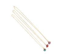 TYCIONG Collane con Ciondolo Squisita Protezione per gli Occhi Blu Boho Turco 3 Pezzi Collane per Uomo Donna Regalo per Cena in Lega