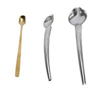 TYCIONG Cucchiai da disegno in acciaio inossidabile da cucina per chef professionisti, marmellate e salse gocciolanti, perfetti per ristoranti e negozi di dolci
