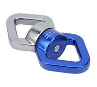 TYCIONG Dispositivo di Rotazione a 360 ° Gancio Girevole per L'arrampicata Yoga e Sport Aerei con alluminio- Cuscinetti a Sfere Sigillati in Lega di Carico a 30kn (Grigio blu)