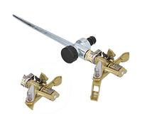 TYCIONG Irrigatore Regolabile, Spruzzo D'acqua con Rotazione a 360 Gradi con Nebbia Fine per Terrazza Gazebo da Giardino (Modello con ugello in metallo)