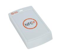TYCIONG Lettore di Schede IC Bluetooth a Basso Consumo Energetico per IOS Senza Contatto 13,56 Mhz con Gestione Dell'alimentazione per Operazioni Bancarie, Controllo Accessi, Materiale ABS