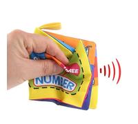 TYCIONG Libri per il Bagnetto del Bambino Colorfast Rustle Sound Libri per Bambini in Tessuto Impermeabile per la Prima Educazione 6 Pezzi per Bambini di 6-12 Mesi