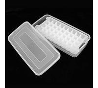 TYCIONG Macchina per Cubetti di Ghiaccio Comoda Vaschetta per Ghiaccio Impilabile per Cocktail Uso Domestico Scatola da 72 Griglie 11,2 X 5,7 X 2,4 Pollici (Ghiacciaia da 1,7 litri con strati e 72)