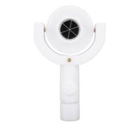 TYCIONG Mini Prisma Topografico Bersaglio Riflettente Portatile e Impermeabile per la Mappatura della Stazione Totale - Materiale ABS (Bianco)
