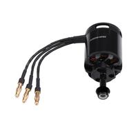 TYCIONG Motore brushless durevole da 850 KV per aereo RC, funzionamento morbido e lunga durata, per gli appassionati di aerei ad ala fissa, alluminio, nero, 282 G (800 KV inverso)