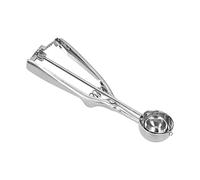 TYCIONG Paletta per Gelato in Acciaio Inossidabile, Utensile da Multiuso con Grilletto Facile da Usare per Gelato, Melone, Sorbetto, Frutta e Biscotti (S)